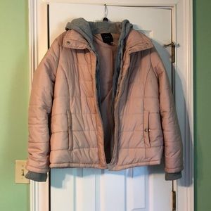 Forever21 Pink Puffer Jacket